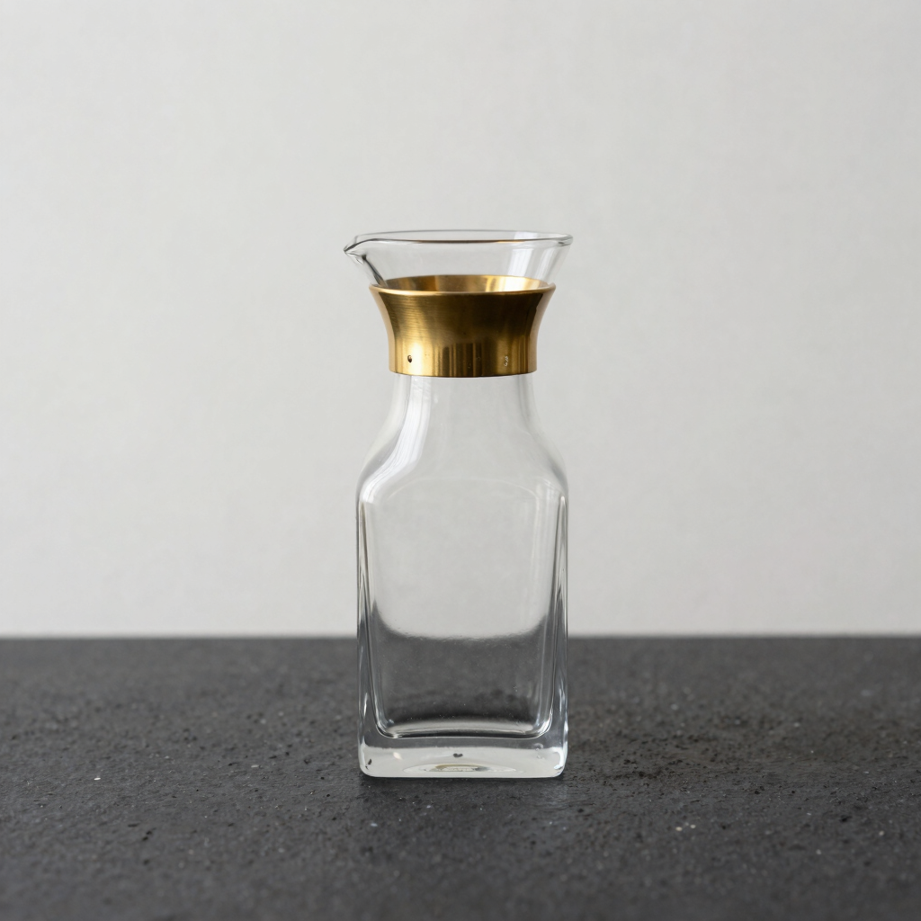 Srishti Brass-rimmed Water Carafe