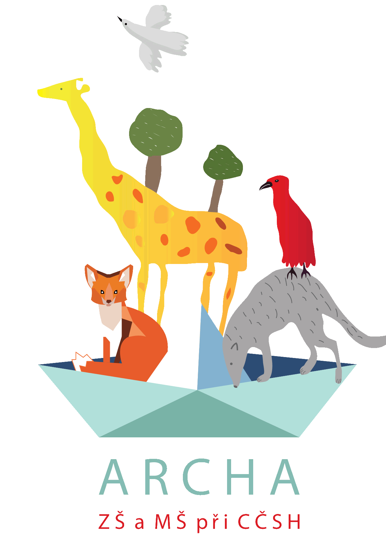 Archa ZŠ a MŠ při CČSH logo