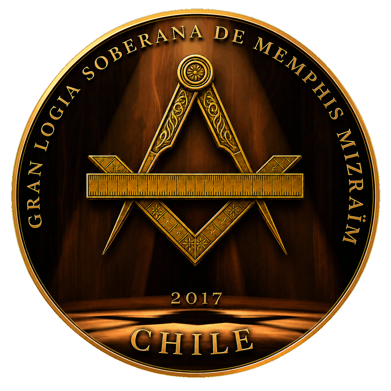 Gran Logia Soberana de Memphis Mizraim para Chile logo