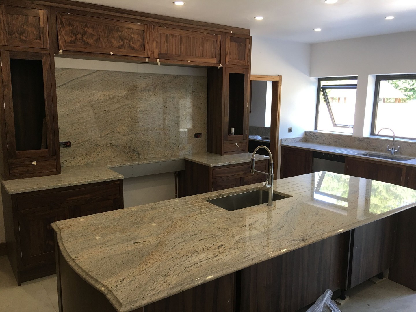 Ivory Astoria Granite Installation