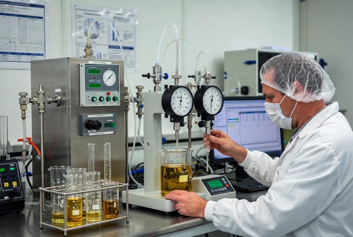 Advanced chemistry flowchart mapping metalworking fluid formulations and water-soluble additives