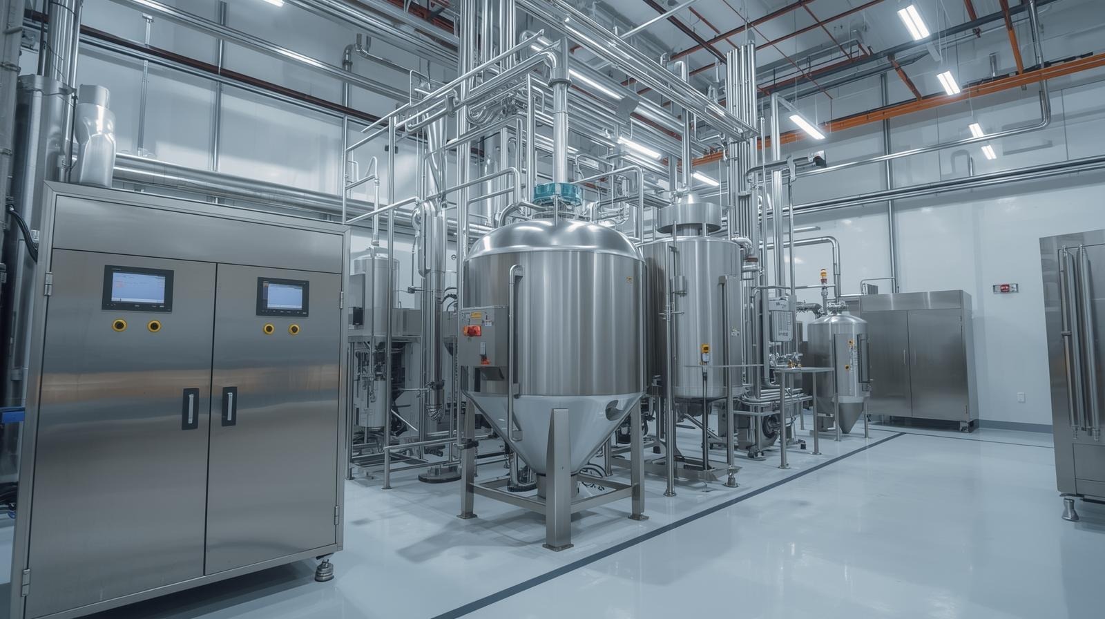 Industrial high-shear mixing and dispersion process during the production of premium intumescent fire resistant paints