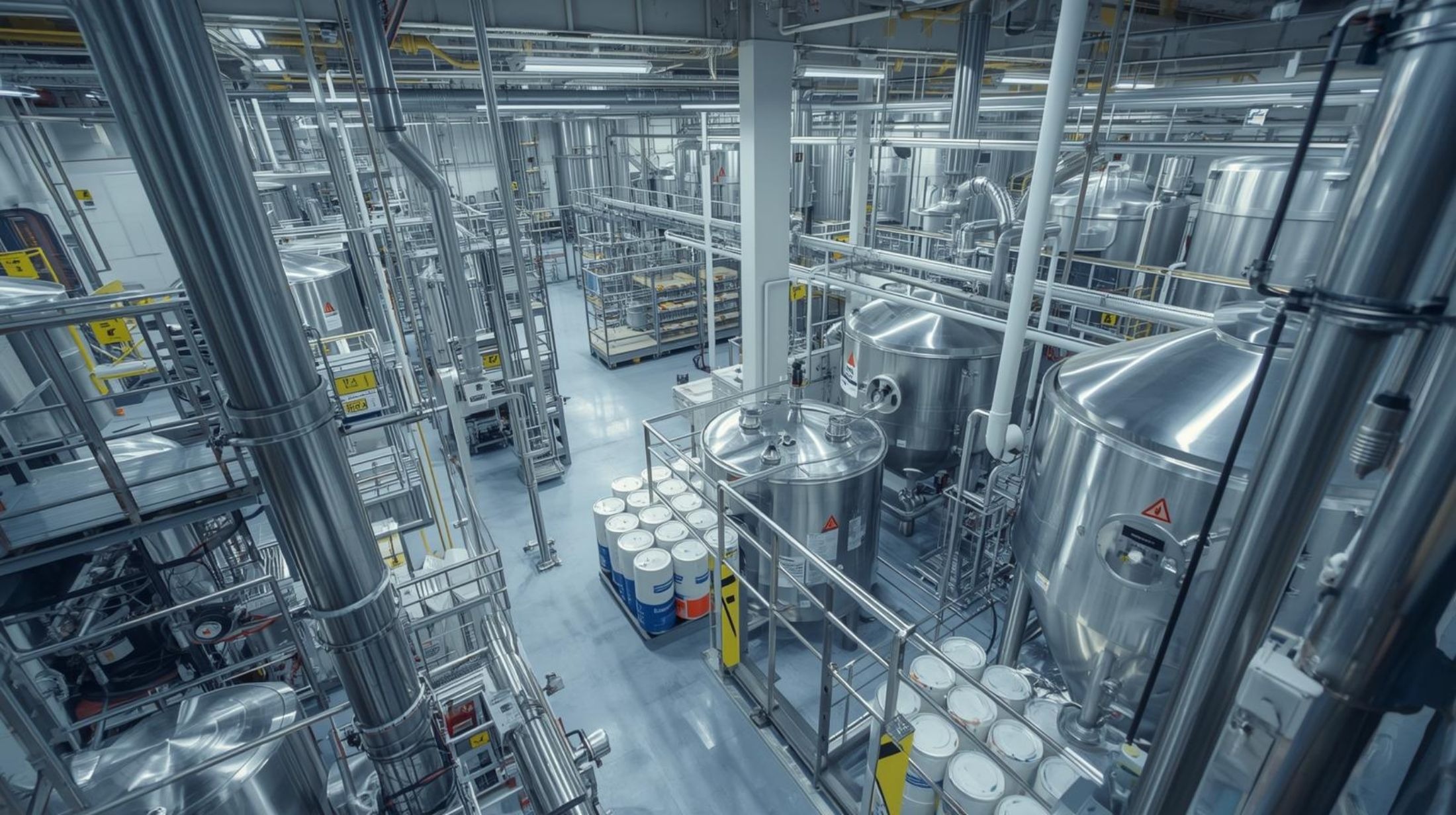 Industrial cleaner manufacturing plant