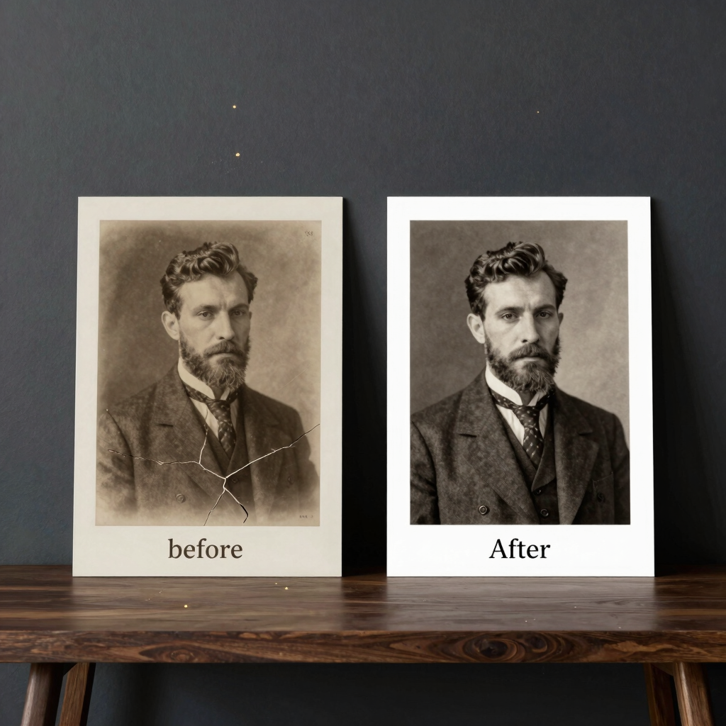 Restauration de Photo Ancienne