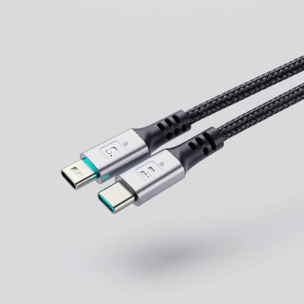 Cable USB-C Blindado Neon Link