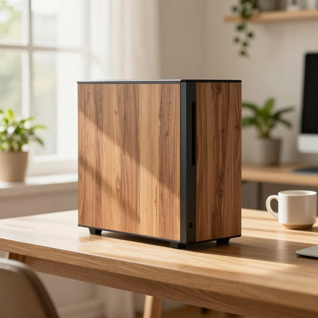 Reclaimed Oak Desktop PC
