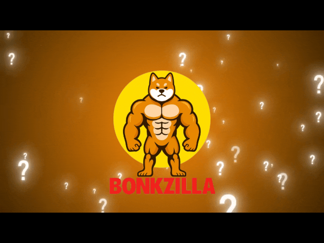 a cat with question marks on a brown background