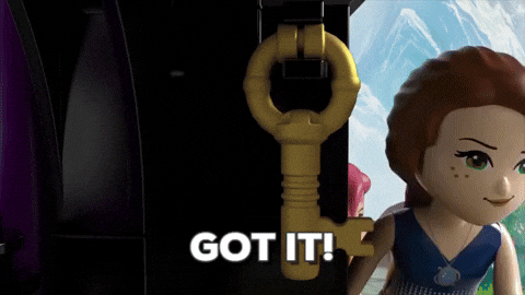 GIF I got the key