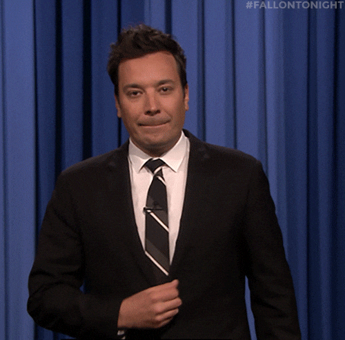 GIF jimmy fallon leaving