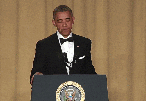 Obama GIF dropping mic