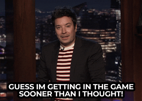 Jimmy Fallon GIF - Warming up 