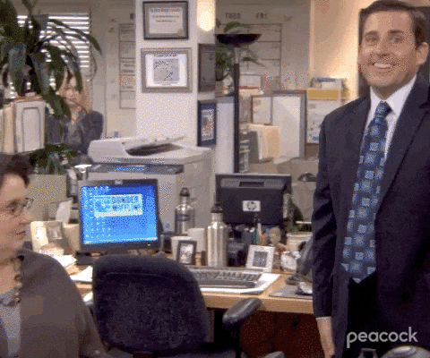 GIF - The Office, Leaving, Your welcome