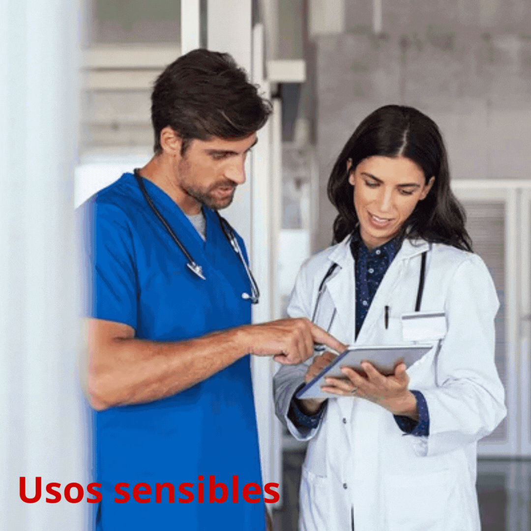 Usos sensibles cubiertos por Licencia