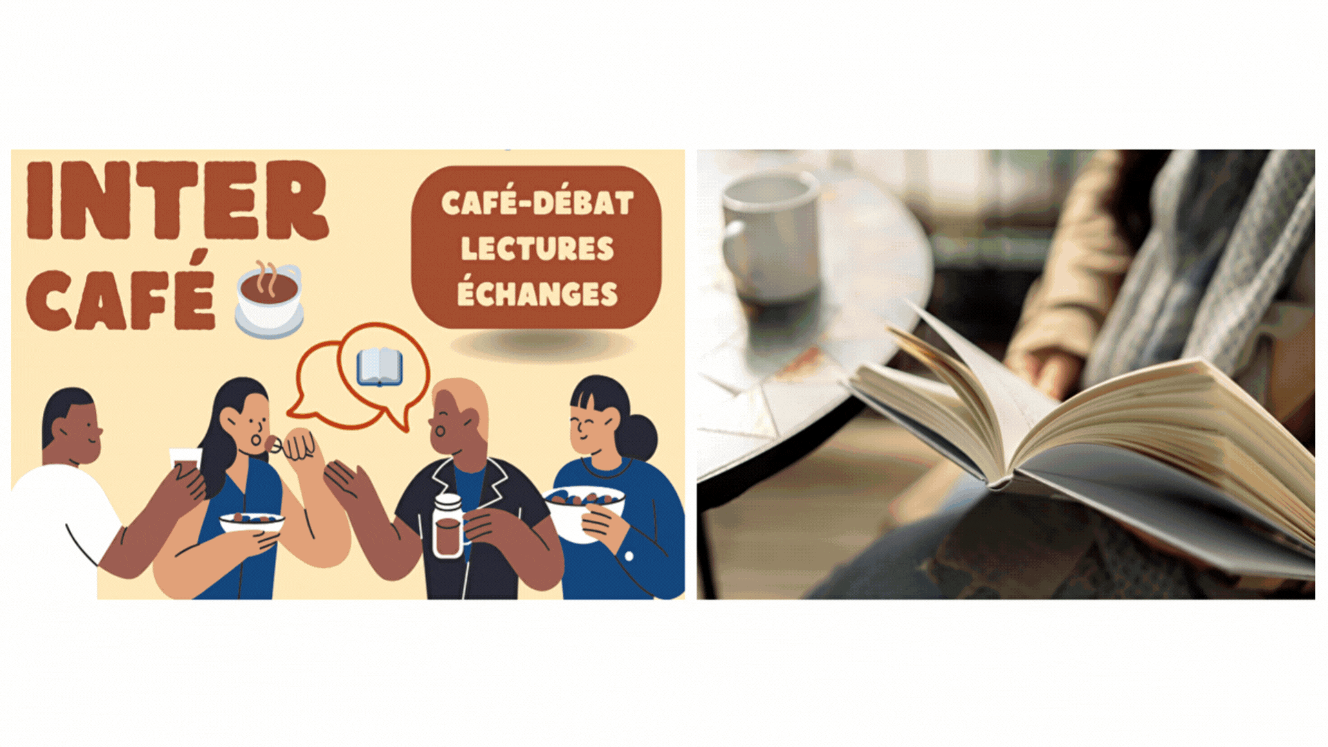 panorama de la page inter+café