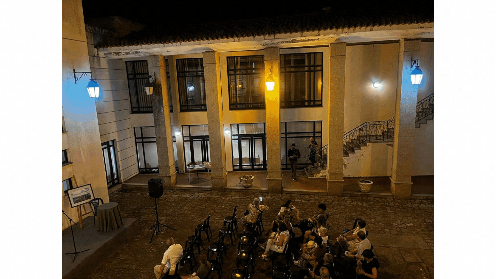 panorama of the launch of the album "Terras de Vimioso" in Portugal