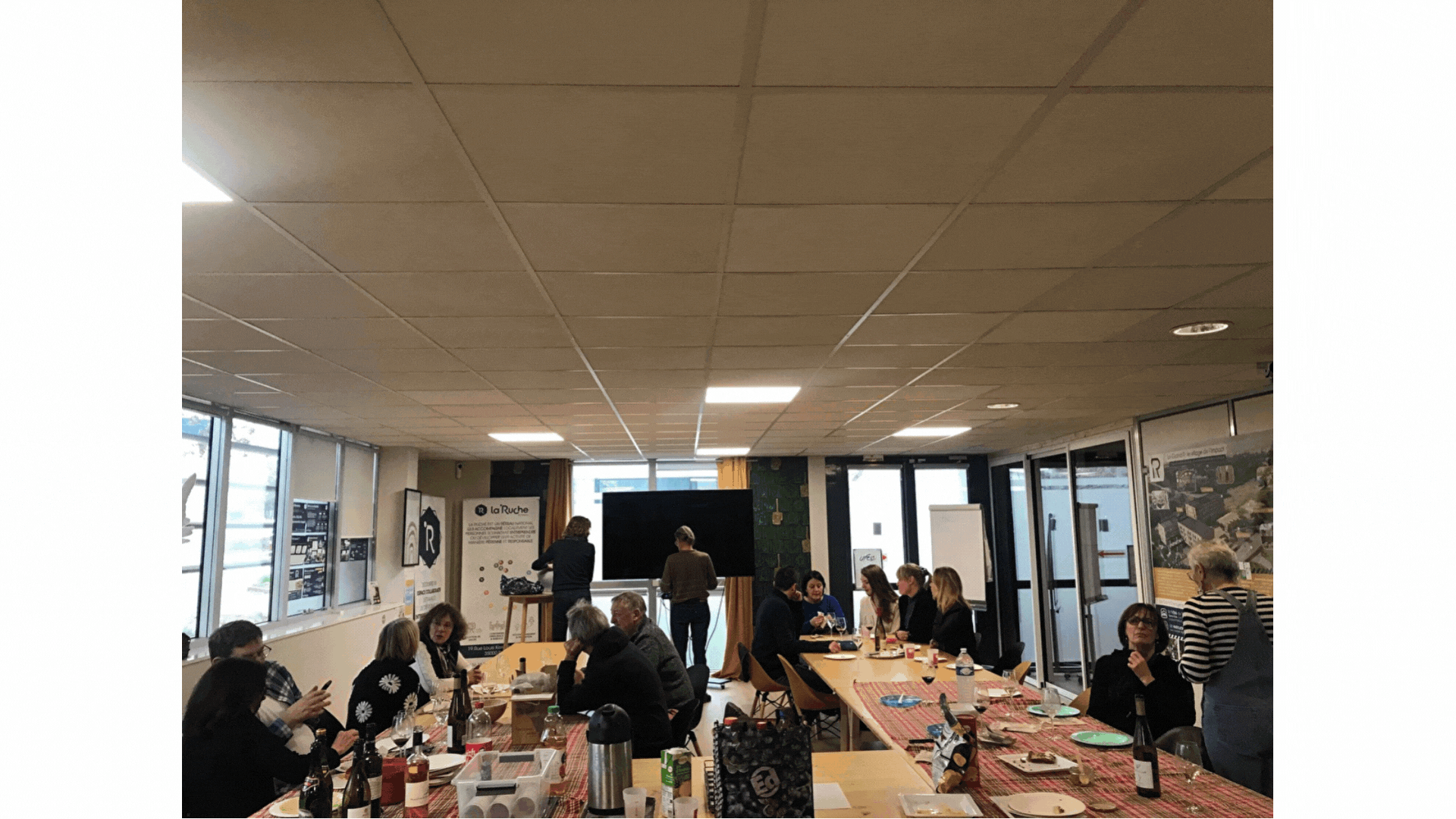 Panorama of photos taken from the website's image galleries