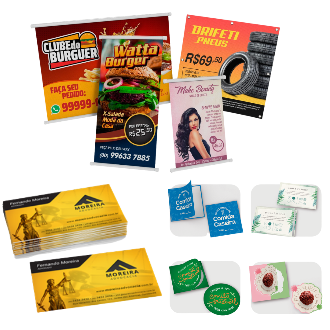 Produtos gráficos Ano Designer