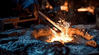 Blacksmith's fire