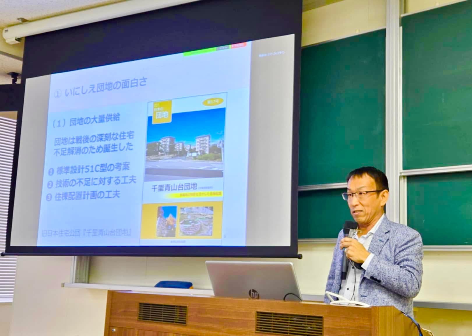 有原啓登さんによる講義｜堺市のニュースならサカイタイムズ