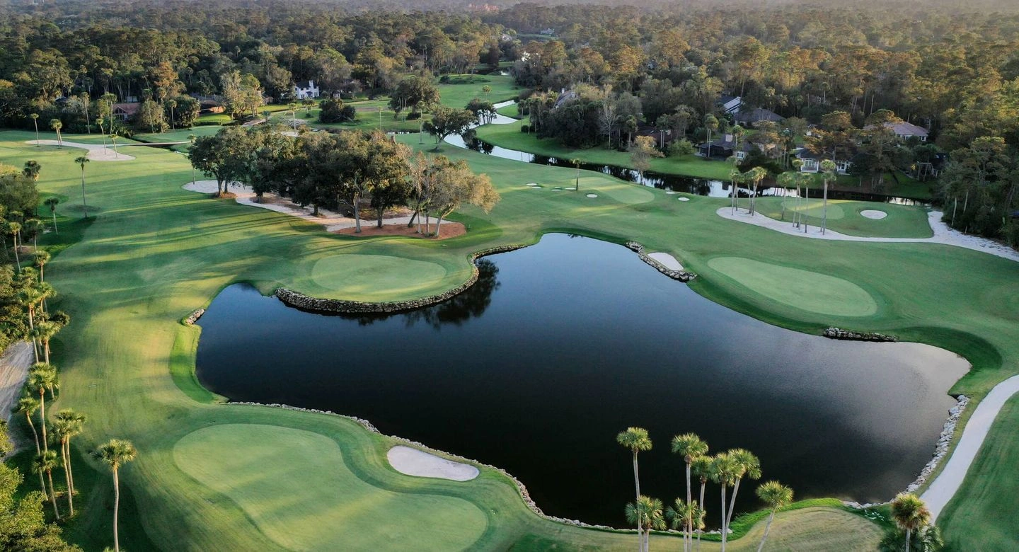 The Yards Jacksonville morning light through pines and marsh edges