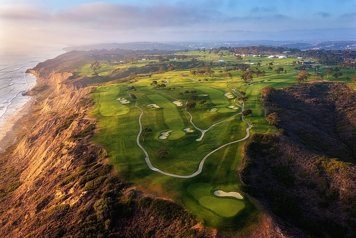 Torrey Pines South - oceanfront California golf icon