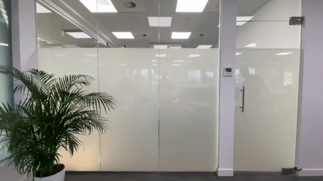 Smart Glass Vinyl Film for Office Partitions in New York, Chicago & More | SmartGlass USA