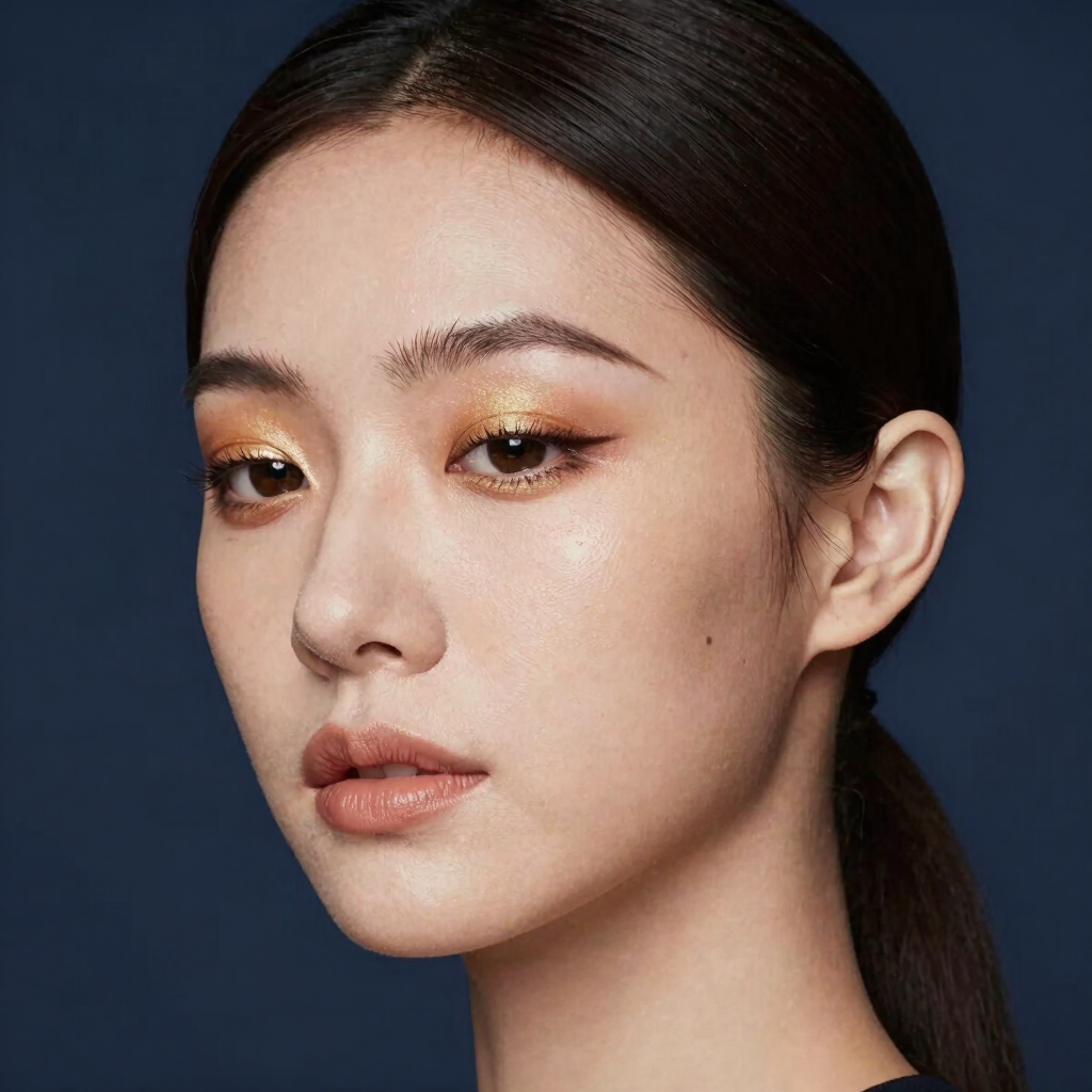 Editorial Glam Makeup Application