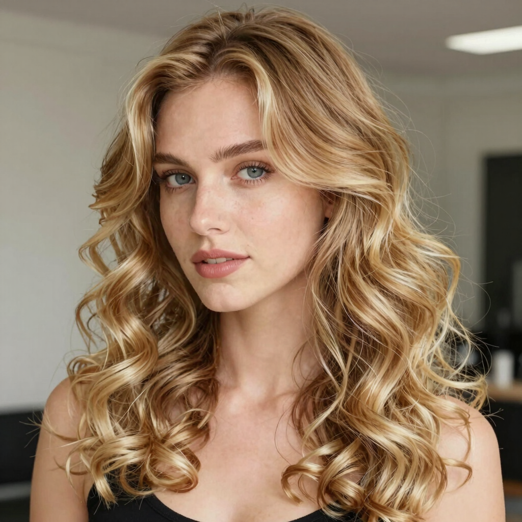 Red-Carpet Blowout & Wave Styling