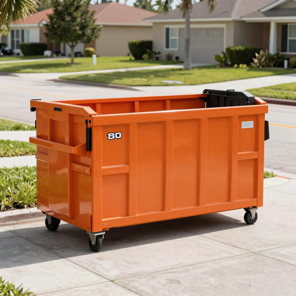 10-Yard Residential Dumpster Rental
