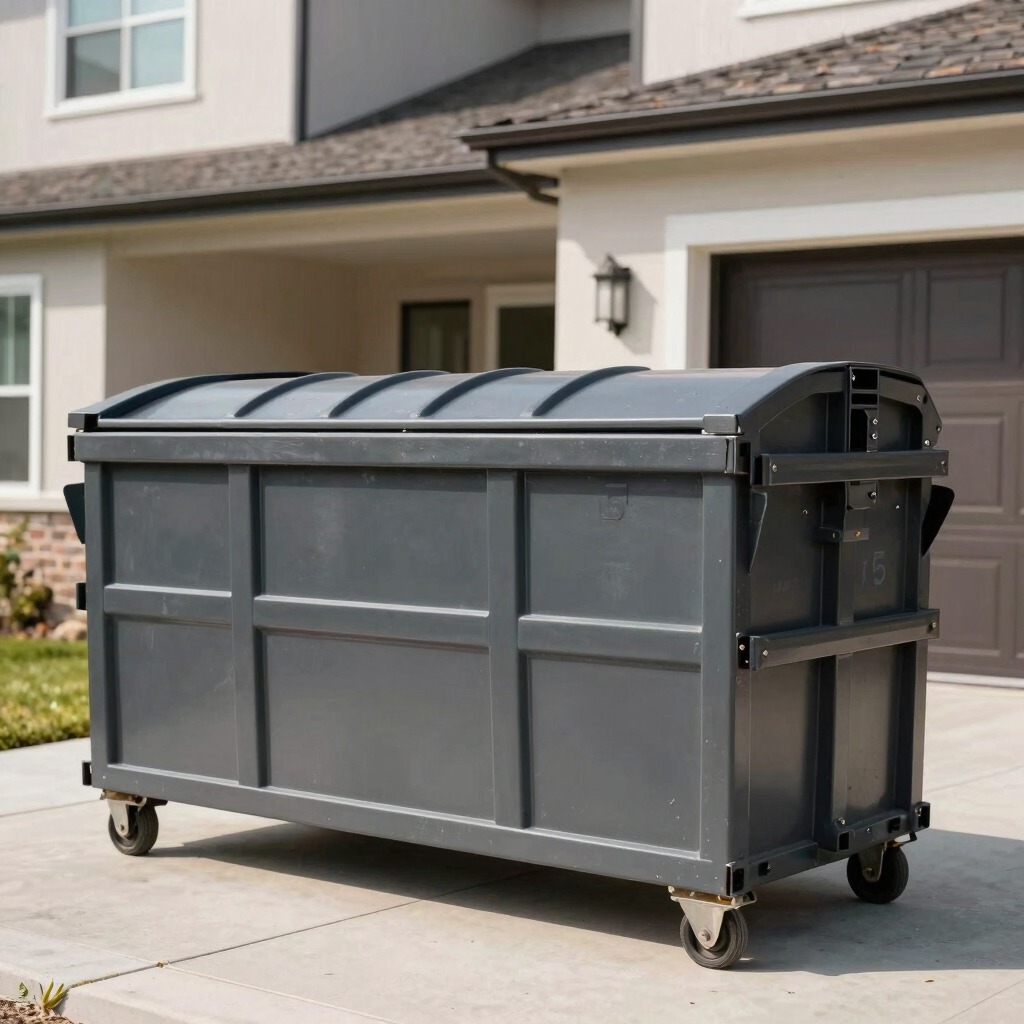 15-Yard Mixed Waste Dumpster