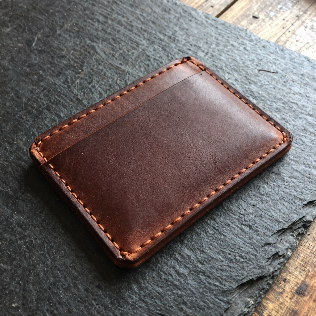 Minimalist Full-Grain Leather Wallet