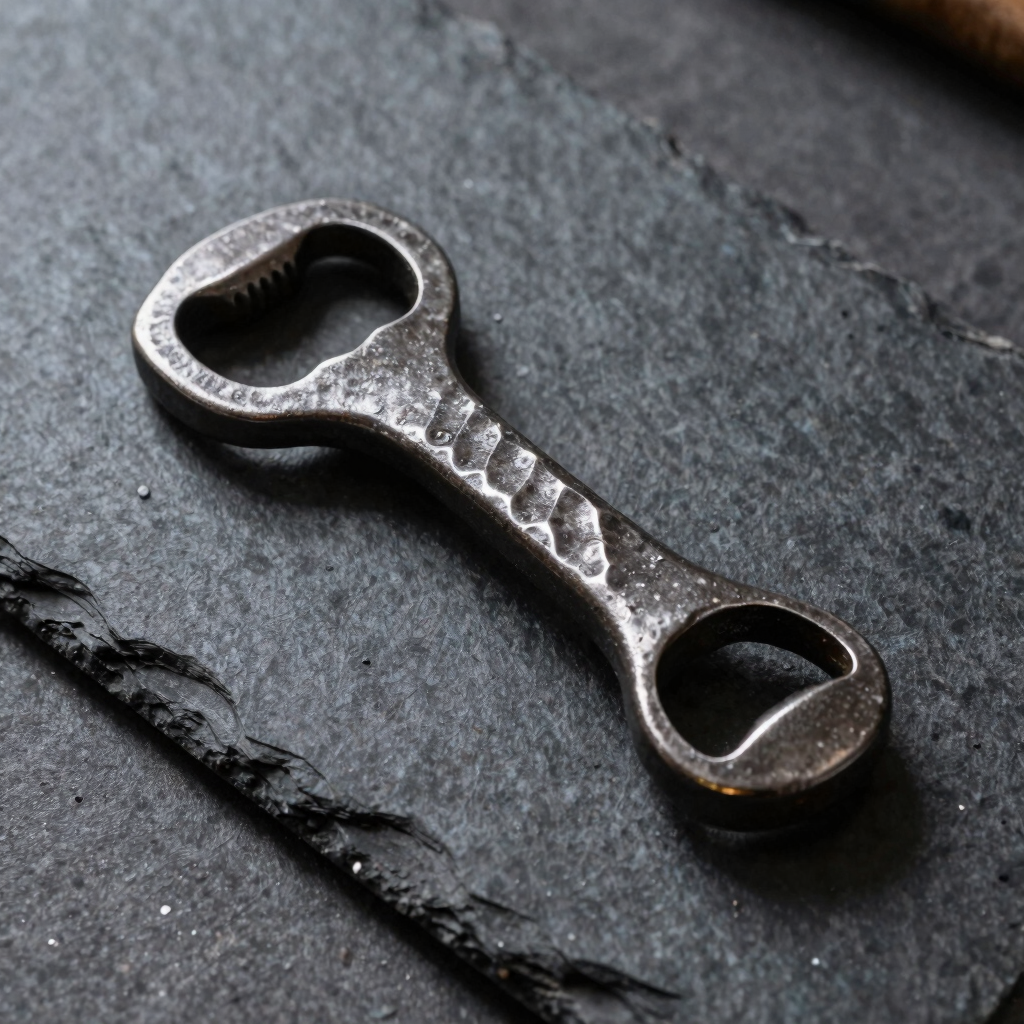 Hand-Forged Viking-Style Bottle Opener