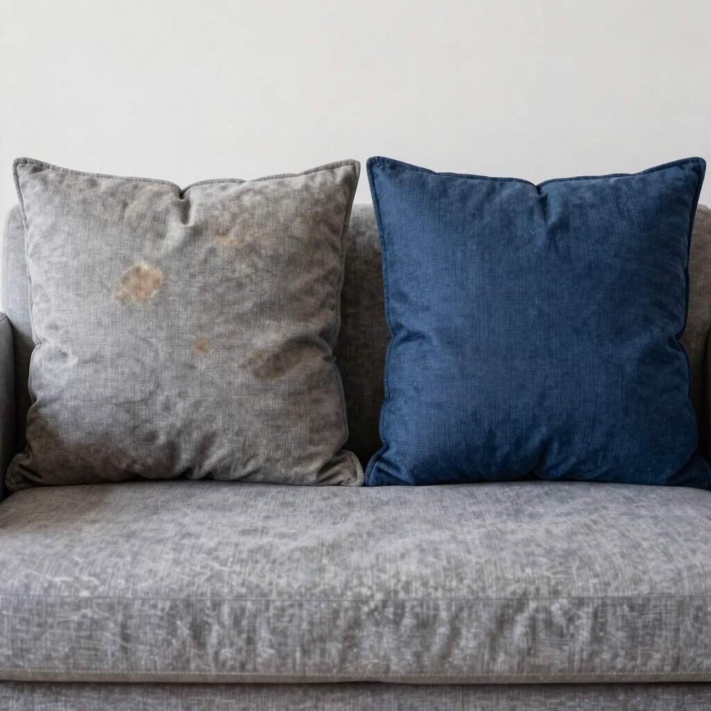 3-Seater Fabric Sofa Deep Clean
