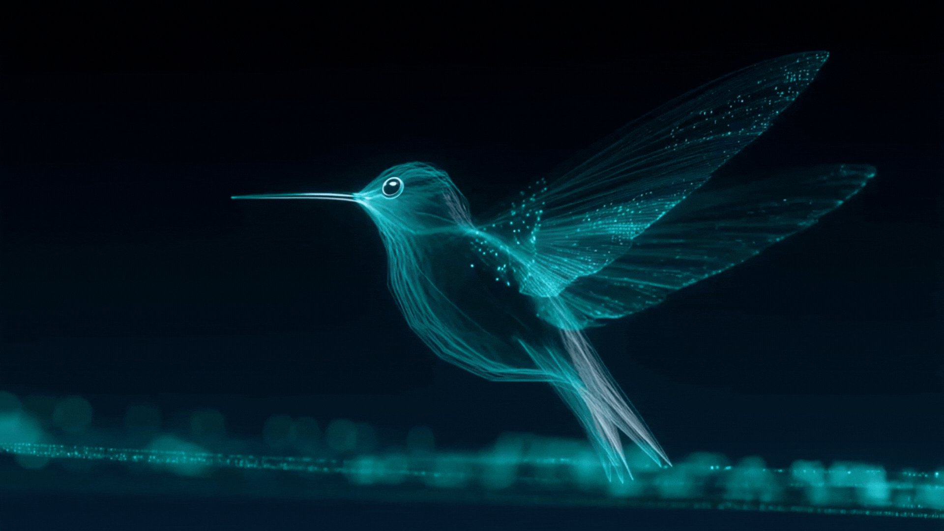 an abstract photo of a curved building with a blue sky in the background