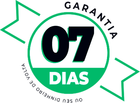 Selo de garantia de 7 dias