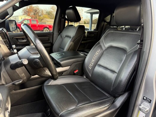 Truck interior detail image