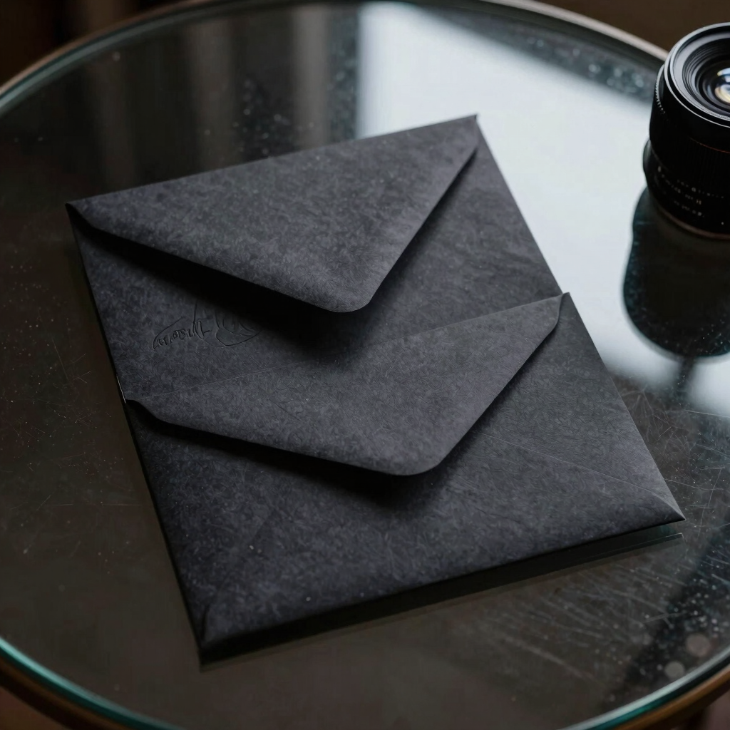 Paris Noir Runway Invitation