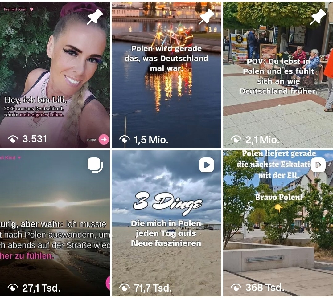 Instagram Reels Ergebnisse
