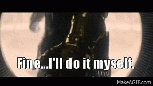 Thanos flexing the infinity gauntlet 