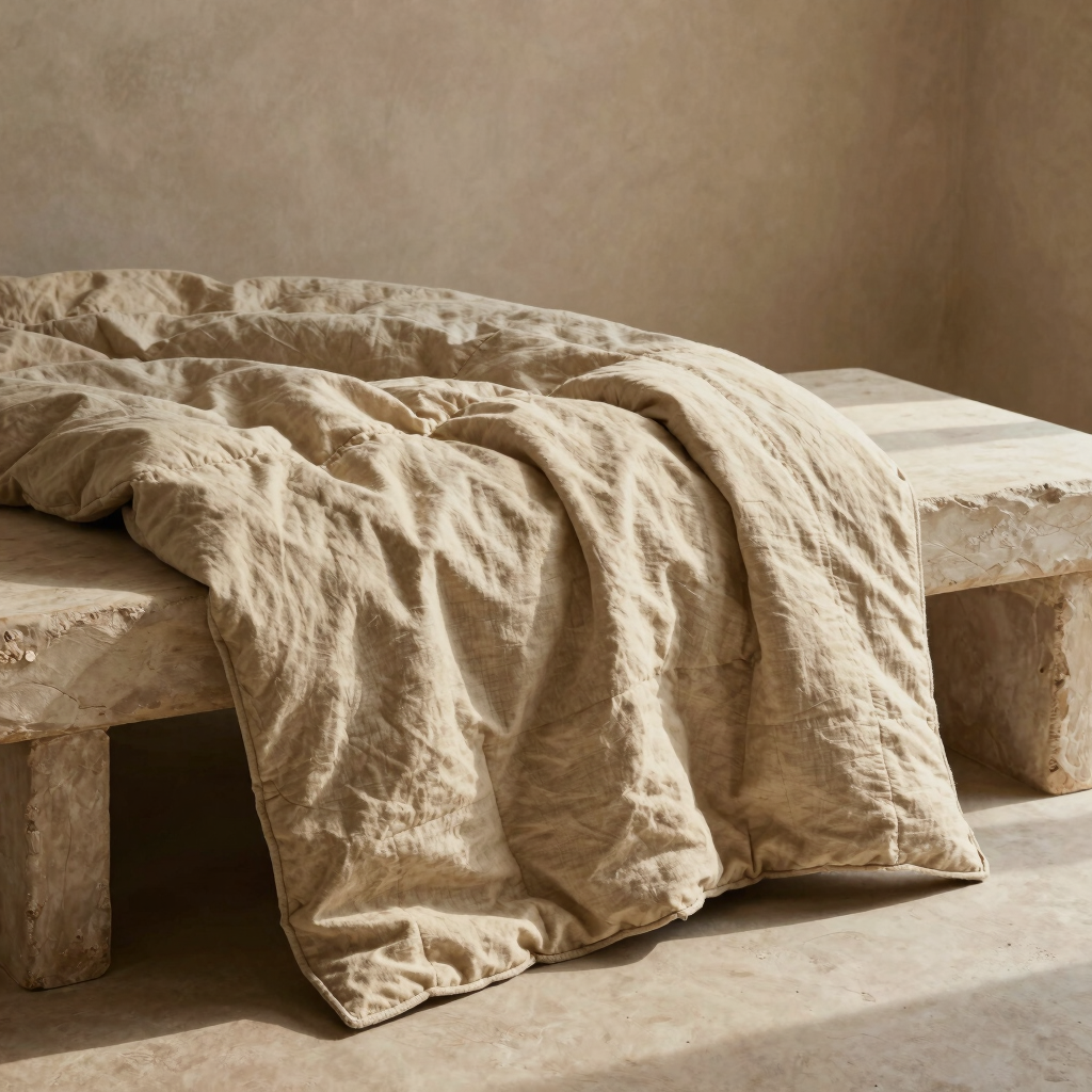 Heavyweight Hemp Bed Quilt