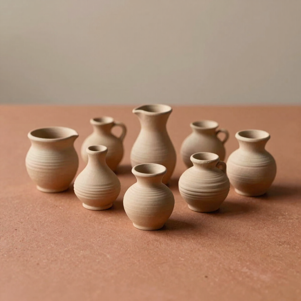 Terracotta Miniature Cooking Set