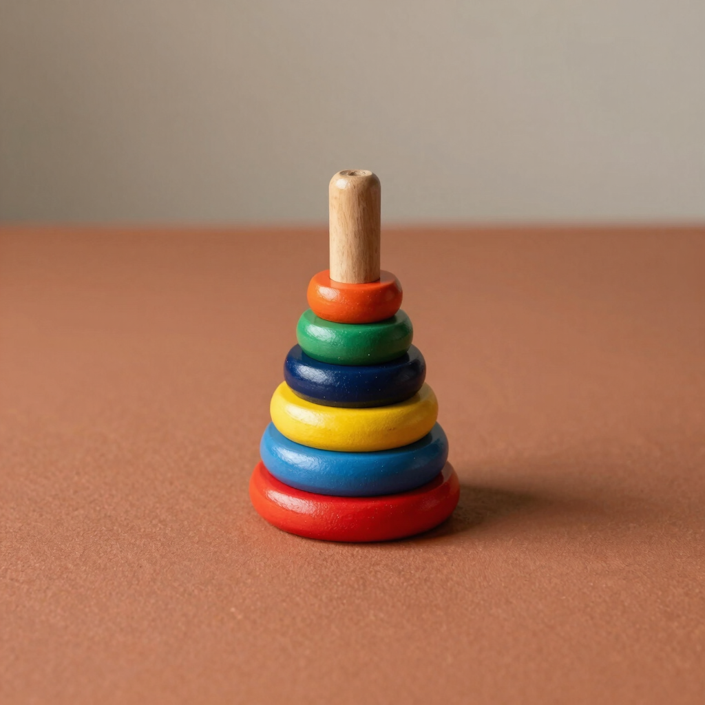 Channapatna Wooden Stacking Toy