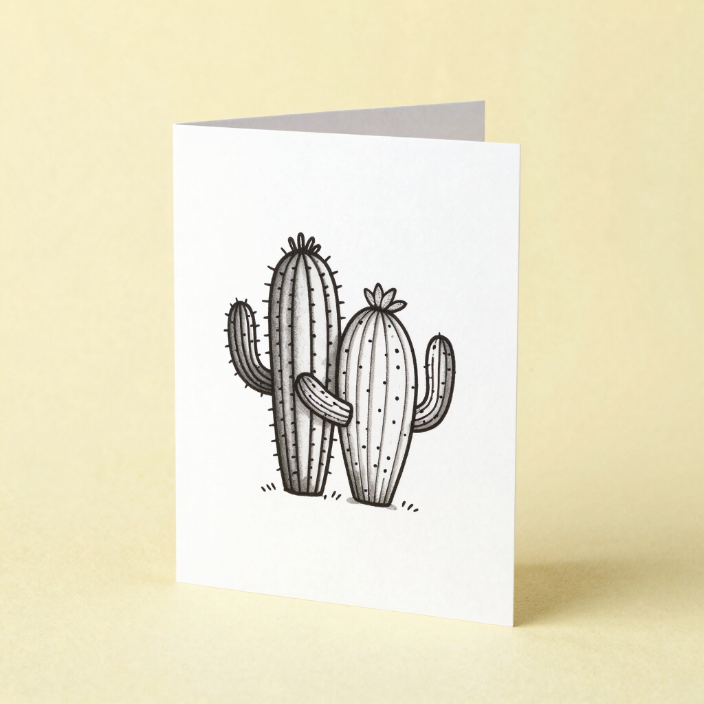 Awkward Hugs Greeting Card