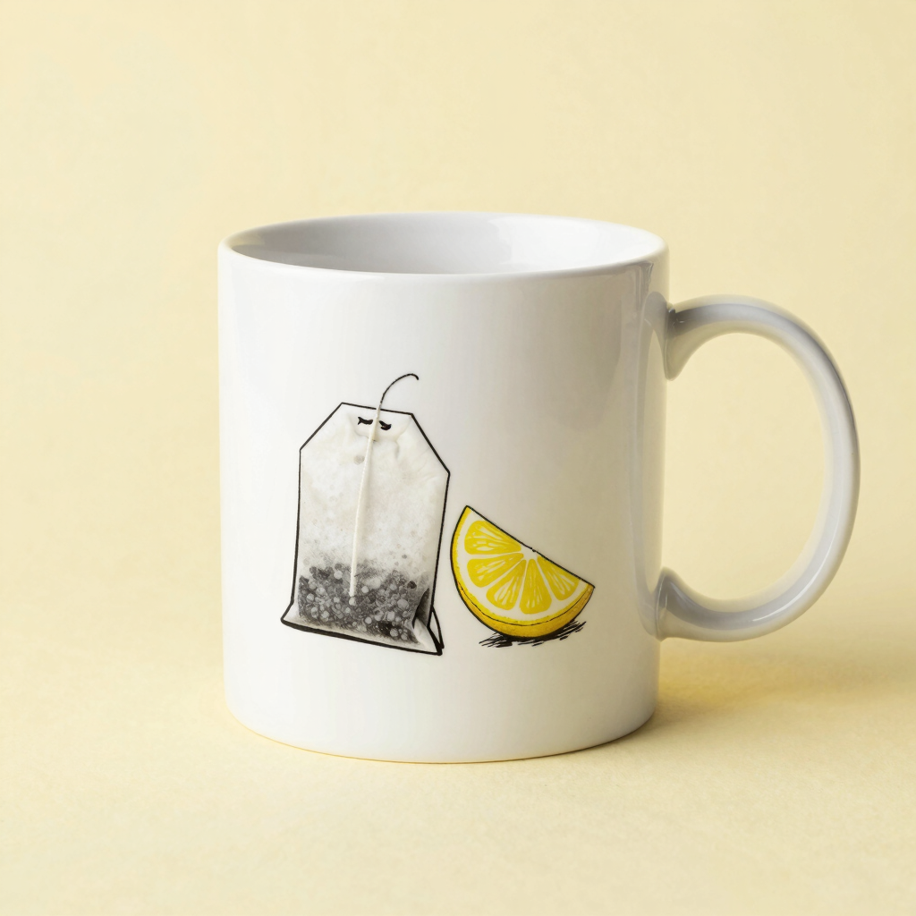 Spilling The Tea Mug