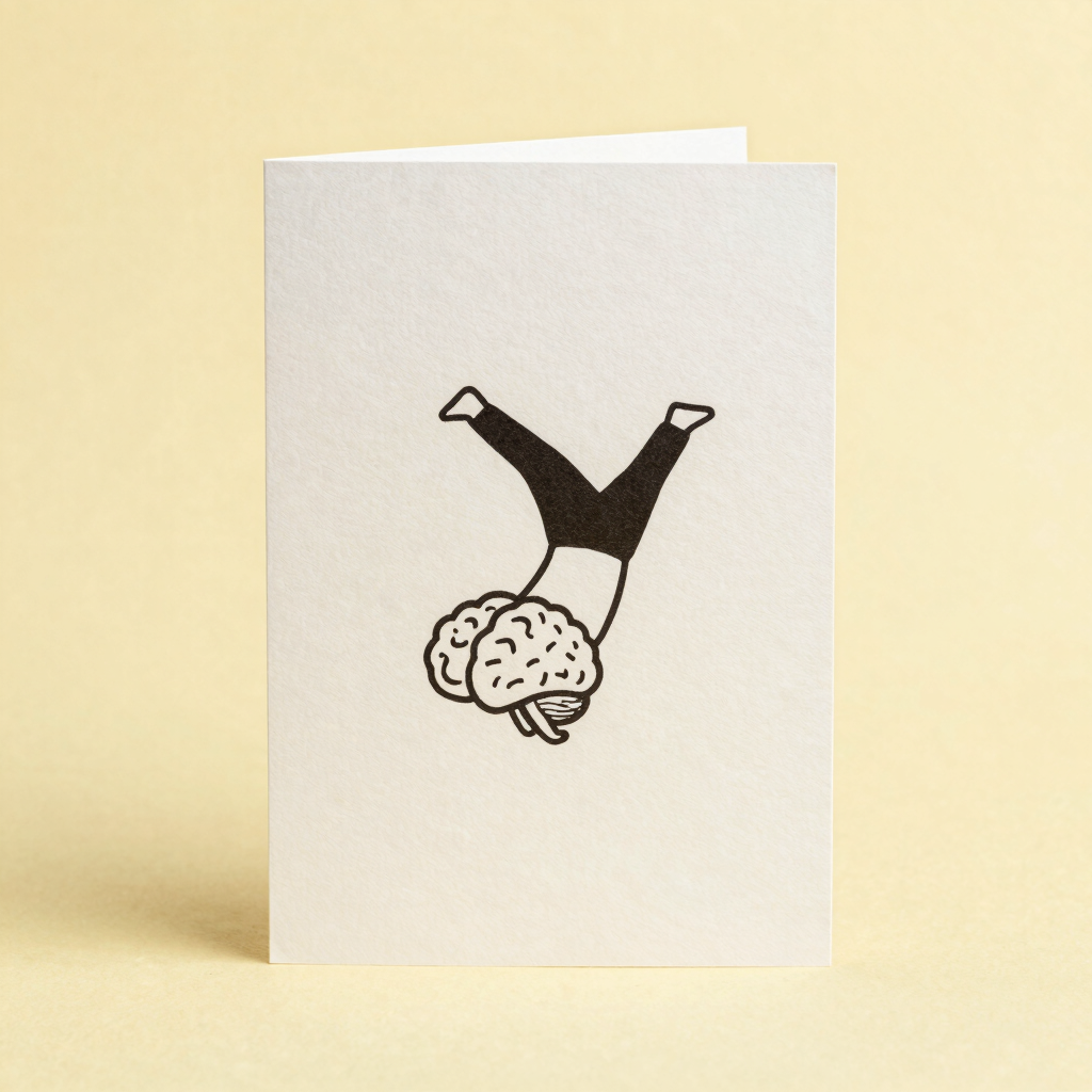 Overthinking Club Greeting Card