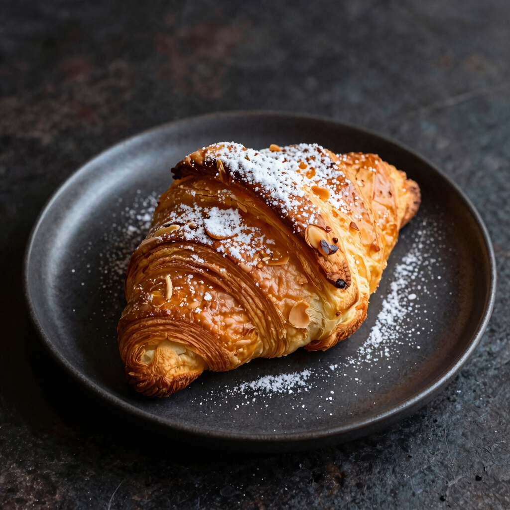 Flaky Almond Croissant