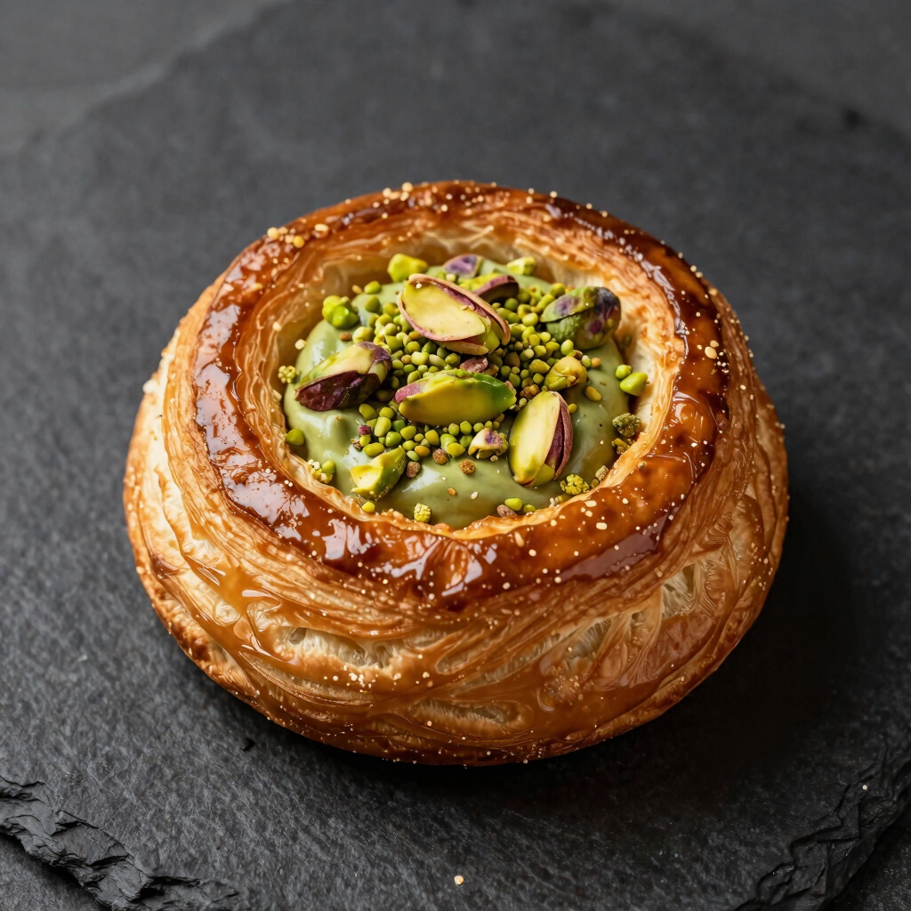 Pistachio Cream Danish