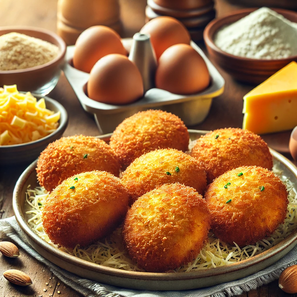 Receita Fitness Coxinha Low Carb.
