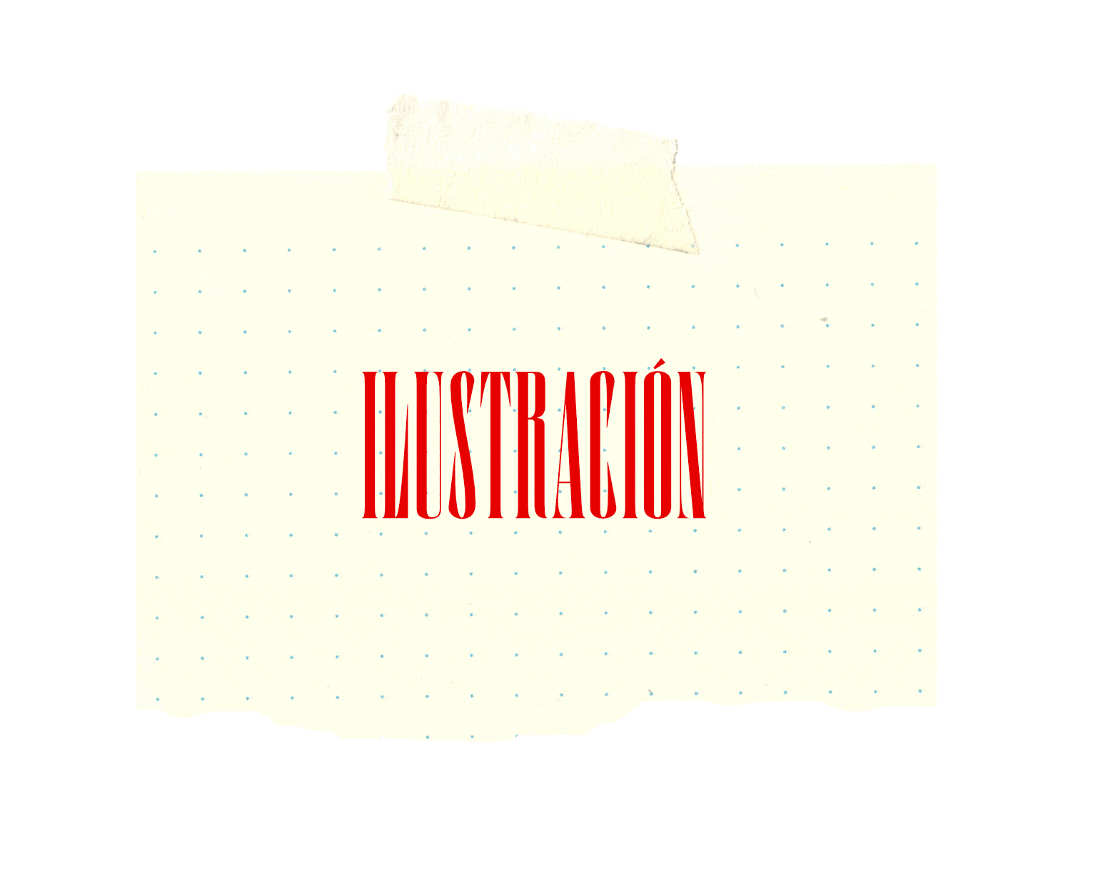 pedazos de papel con cinta de diferentes diseños