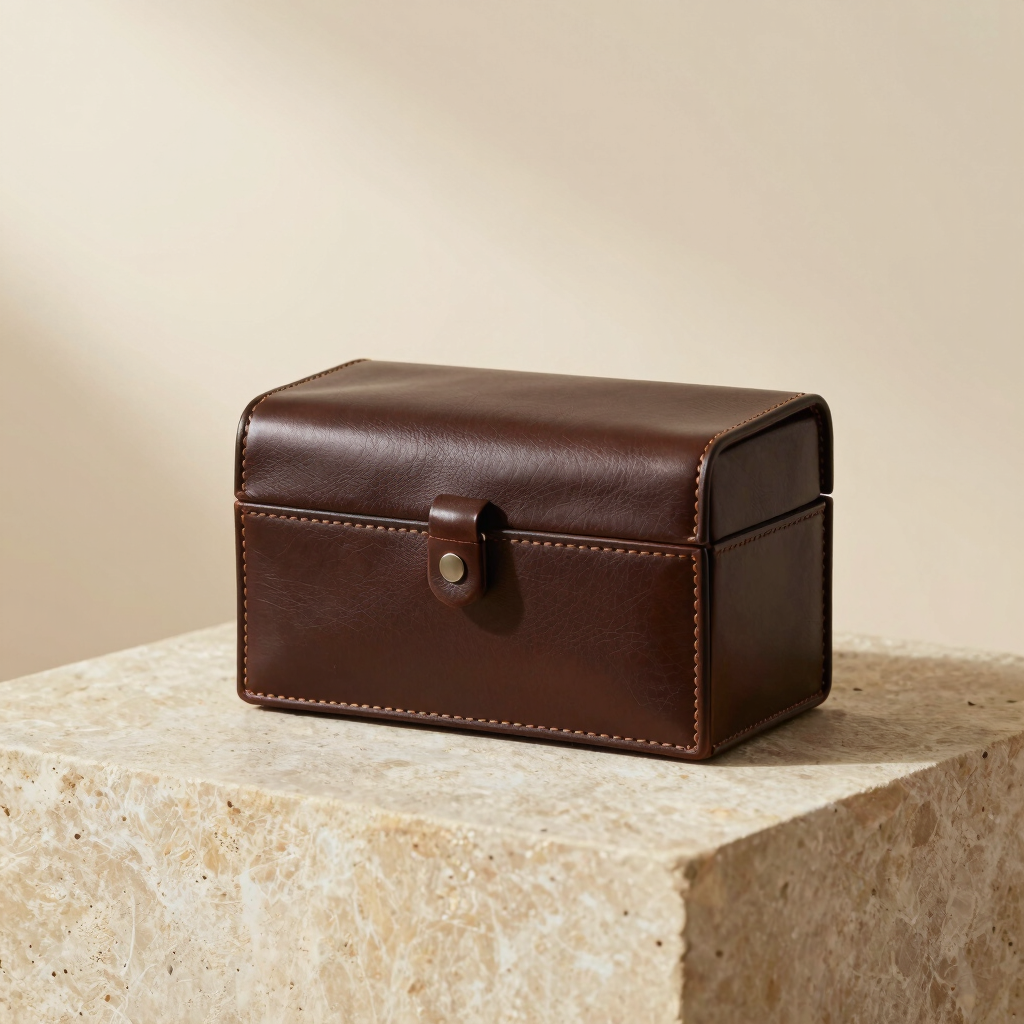 Estuche Porta-Viático en Piel Noble